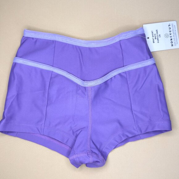 Honeycut Purple Haze Set Honey Drip Top & Brat Shorts Child Medium CM - Picture 8 of 13